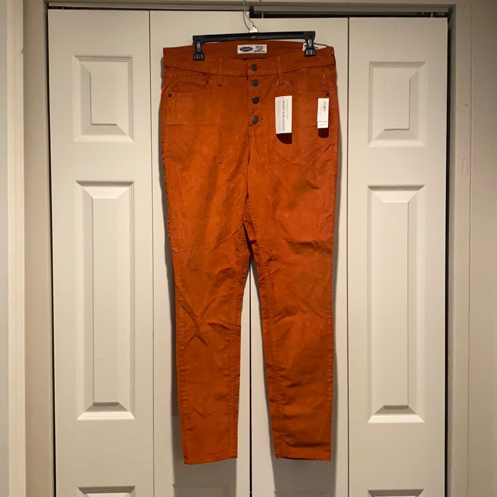 Corduroy skinny jeans